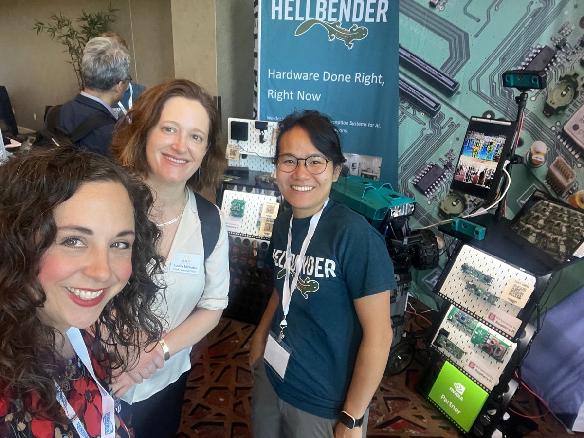 RoboPGH's tweet image. Our Executive Director, Jenn Apicella, and Director of Member Engagement, Matt Thornton, are proud to support our Gold Member at the 2025 Annual @ARM_Robotics Member Meeting. With networking, demos, AI in manufacturing, and project teaming, it was an inspiring day! #Robotics #AI