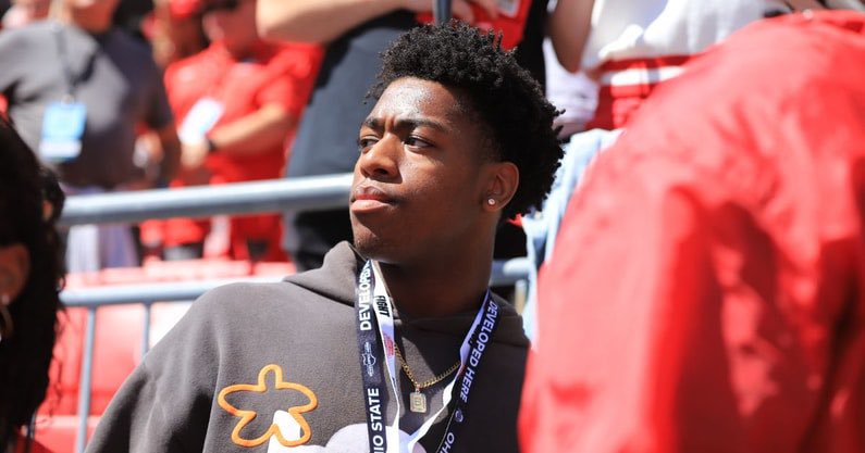 2028 4-star WR Braylon Clark saw Ohio State beat Texas and the Buckeye are high on his list. 

Clark said, “Ohio State is just the best school for receivers right now.”

The latest: on3.com/rivals/news/20…