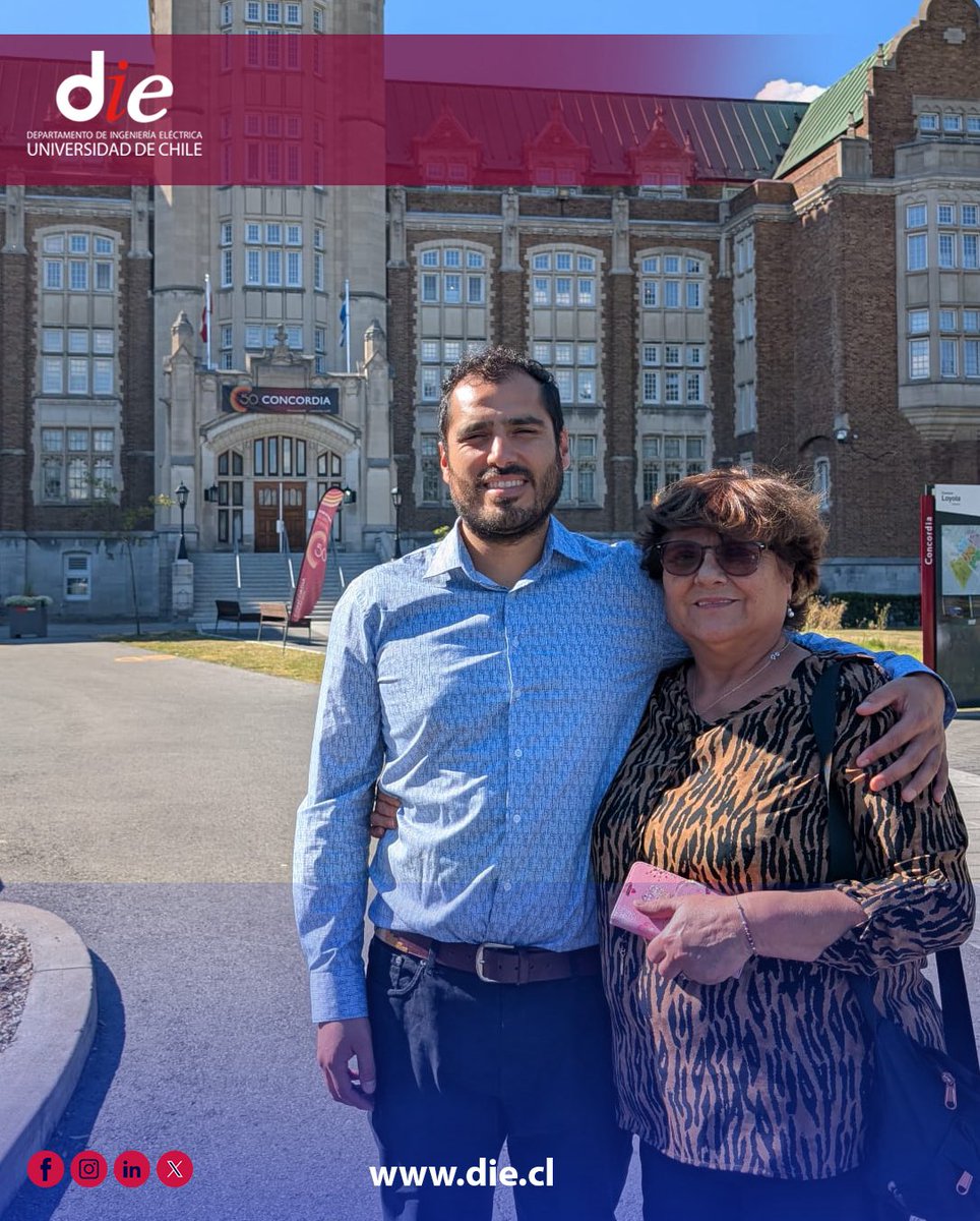 ¡Uniendo fronteras del conocimiento! 🇨🇱🇨🇦 La U. de Chile y Concordia U. celebran doble doctorado en Ing. Eléctrica y Cs. de la Computación. 🌎
Alexis Yáñez (DIE-FCFM) se graduó con su tesis “A Control Framework for Enhancing Vulnerable Road User Awareness in C-V2X Networks”. 👏👏