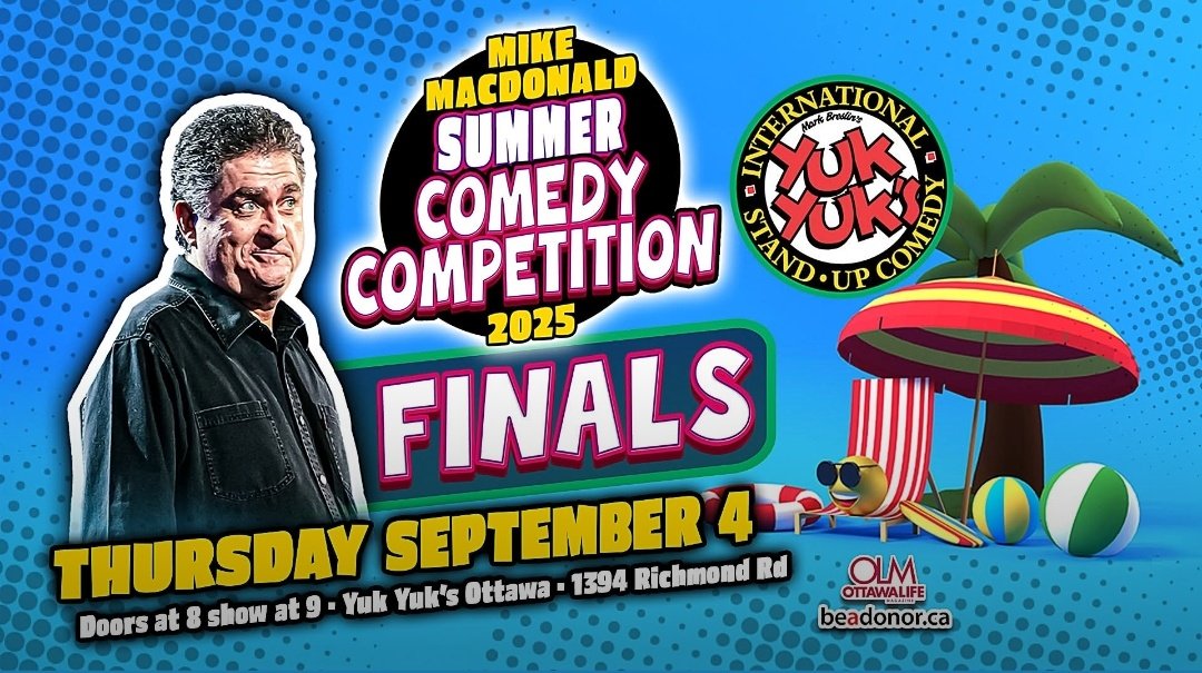 THE FINALS are tonight at 9pm! Join us at 1394 Richmond Road! #Ottawa 
Tickets yukyuks.com
