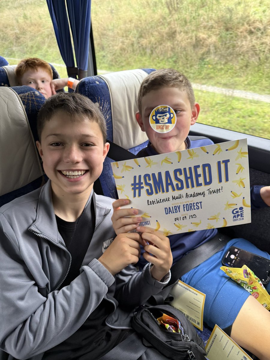 braytonacademy1's tweet photo. Huge well done to our students who received their #SmashedIt certificates at Go Ape today! 🏅💪
They showed bravery, teamwork, and resilience throughout the course – a brilliant day all round! 🌲🙌
#GoApe #BraytonPE #ProudMoments https://t.co/O6Ia5QskxJ