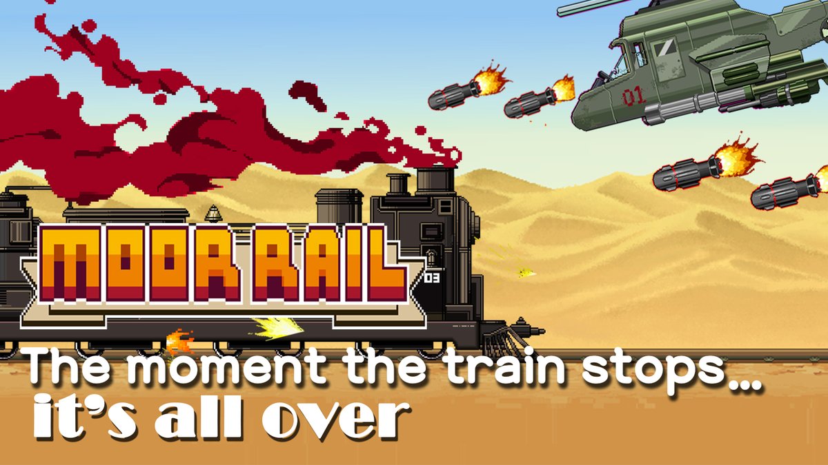 iamdreamist's tweet photo. Moor Rail is now live on Steam!
Mod your battle train. Recruit mercenaries. Defend the engine at all costs.
The moment the train stops... it's all over.
🎮 Play now:
https://t.co/61R4IR1eG0
#MoorRail #IndieGame #StrategyDefense #Roguelike #TrainCombat #SteamNewRelease https://t.co/T9IkCfjfDG