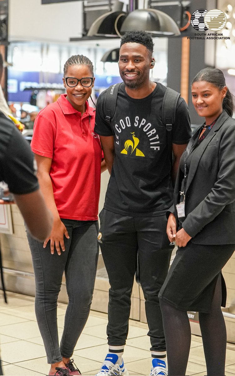 BafanaBafana's tweet image. Bafana Bafana about to fly out to Bloemfontein ahead of tomorrow night's 2026 FIFA World Cup qualifier against Lesotho at the Free State Stadium.
#BafanaPride

@SABC_Sport