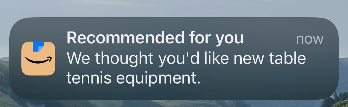 Go back to sleep Amazon.