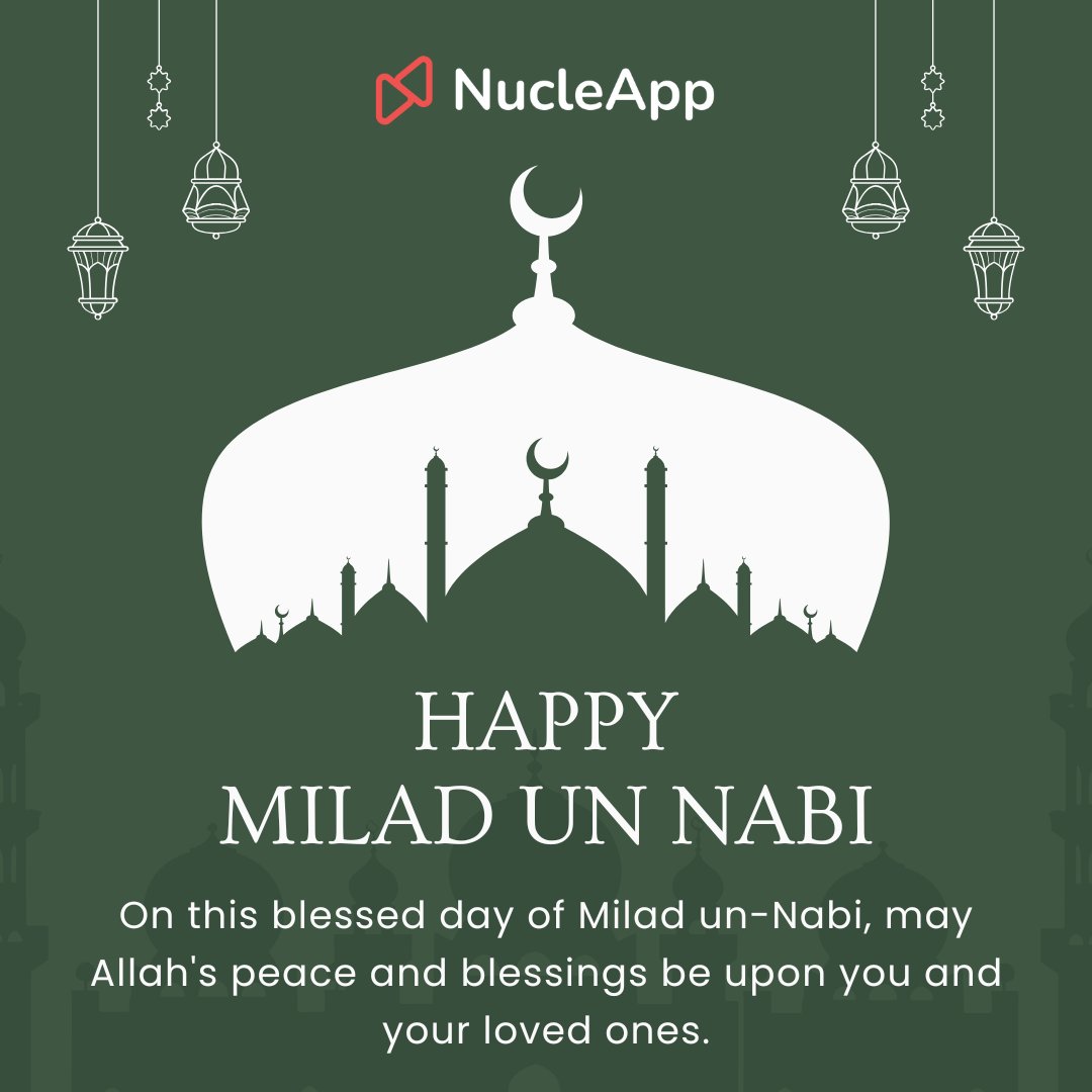 NucleApp_'s tweet photo. 🌙 On Mawlid Al-Nabi ﷺ, we honor peace &amp; community. ✨
💫 Wishing you blessings &amp; inspiration today and always.
🔗 https://t.co/o9jm9yn2vx

#NucleApp #MawlidAlNabi #Peace #Community https://t.co/VpzxLA19Ed