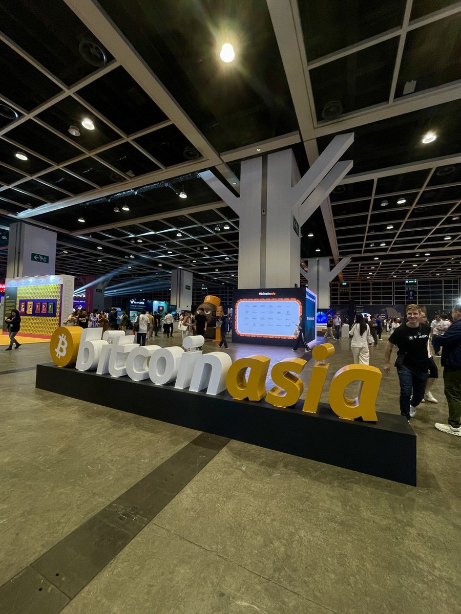 iammrmw's tweet photo. Attended #BitcoinAsia last  week!  Thousands of devs, miners, investors &amp; global leaders  shaping Bitcoin’s future. Mind-blowing insights &amp; epic networking.   Crypto’s looking bright! #BTC #Blockchain #Crypto https://t.co/hKoxI4yCxz