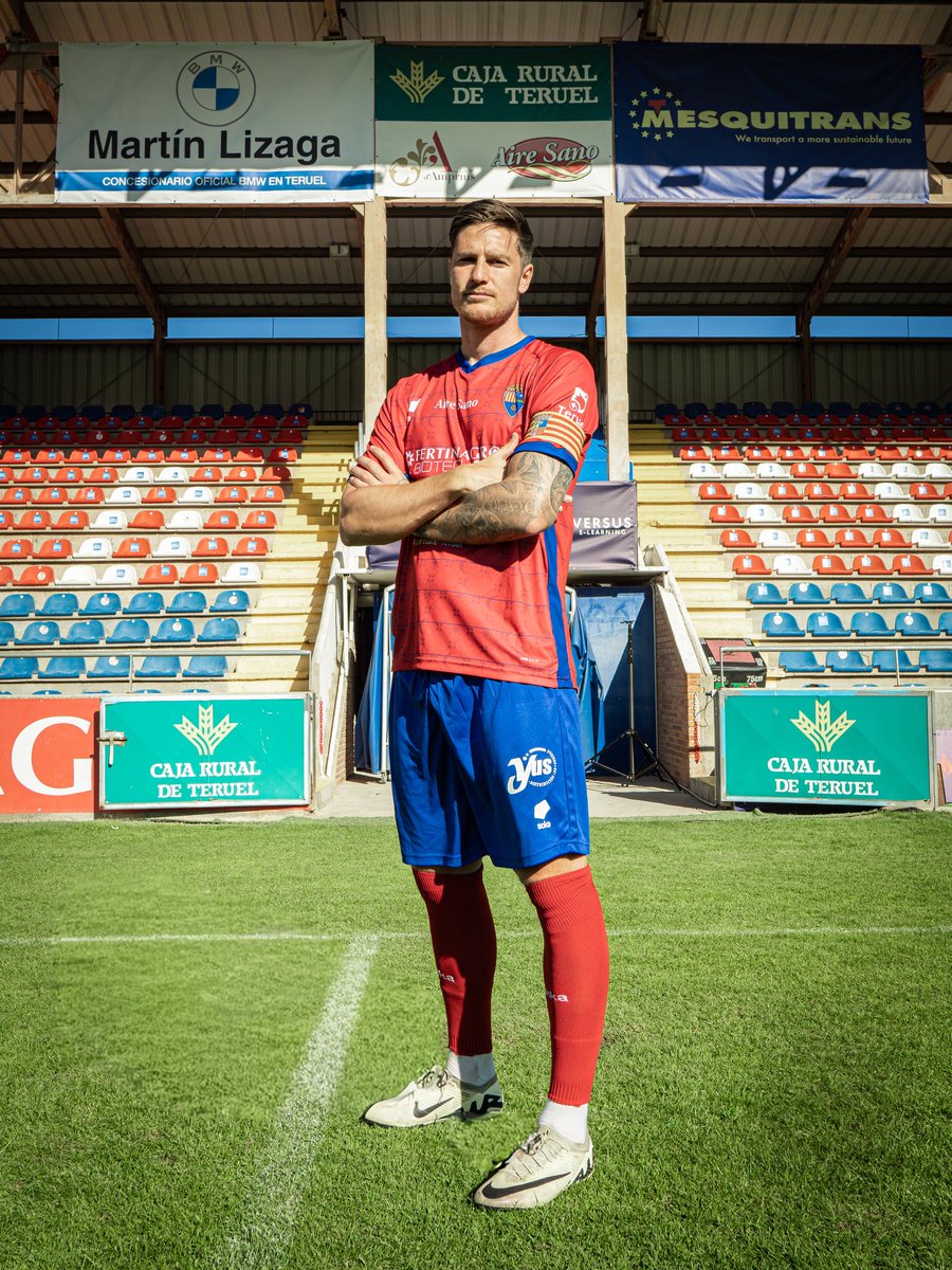 🫡 Nuestros capitanes para esta temporada: Vigaray, Gálvez, Abraham y Manel Royo.

#vamosteruel
