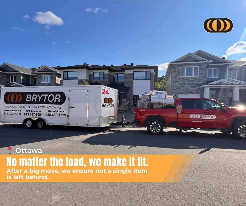 brytor_movers's tweet image. 📍 Ottawa, Ontario
 When the load was too big for the trailer, our team still made sure nothing was left behind. 🚛💪
 At Brytor, moving means finding solutions and delivering peace of mind, no matter the challenge.

#MovingDay #InternationalMoving #Teamwork #Solutions