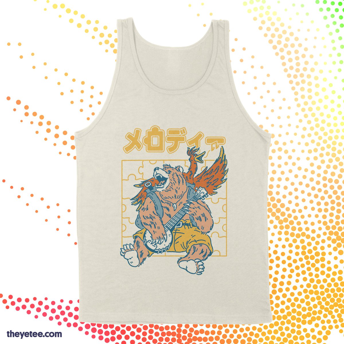 Animal Melody 🪕🐻🎵🧩
New Banjo-Kazooie t-shirt available at <a href="/theyetee/">The Yetee @theyetee.com 🟦☁️🦋</a> only for today, 09/04!
Got inspired by vintage animal illustration and my childhood memories from Banjo-Kazooie for this one (and still dreaming of a new game... 😴💭)

#banjokazooie #nintendo64