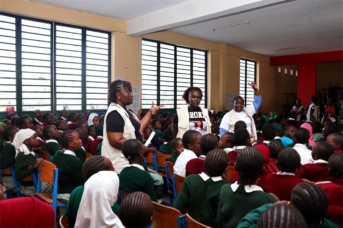 MaishaSafehouse's tweet photo. In partnership with @hope2shine, we engaged 1,200 girls from Kimathi, Dr. Kapft and St. Elizabeth Primary schools through 4 impactful 'Girls Drive' sessions, nurturing life skills.
#lifeskills #empowerment https://t.co/ao98xpd1gZ