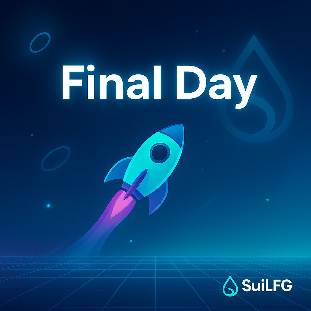 SuiLFG_'s tweet photo. It's the final day of the SuiLFG Phase 0 Testnet! 🏁

For 10 days, you've been the foundation of our movement. Now it's time for one last mission.

Head to our Discord for your final task: Share your story, claim your final role, and get ready for what's next.

This is your last chance to become a Phase 0 Champion. Don't miss it.

https://t.co/rd8ykTxVYx

#Sui #SuiLFG #Testnet #Crypto