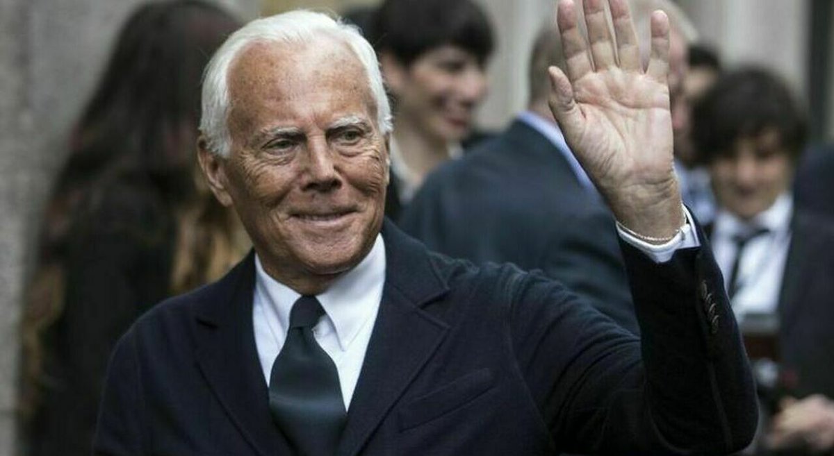 Se ne va un pezzo di storia della moda globale: un uomo che ha contribuito a fare grande l'Italia nel mondo attraverso la sua creatività, la sua intraprendenza e la sua sconfinata intelligenza. #Armani
Addio Re Giorgio 🙏🇮🇹