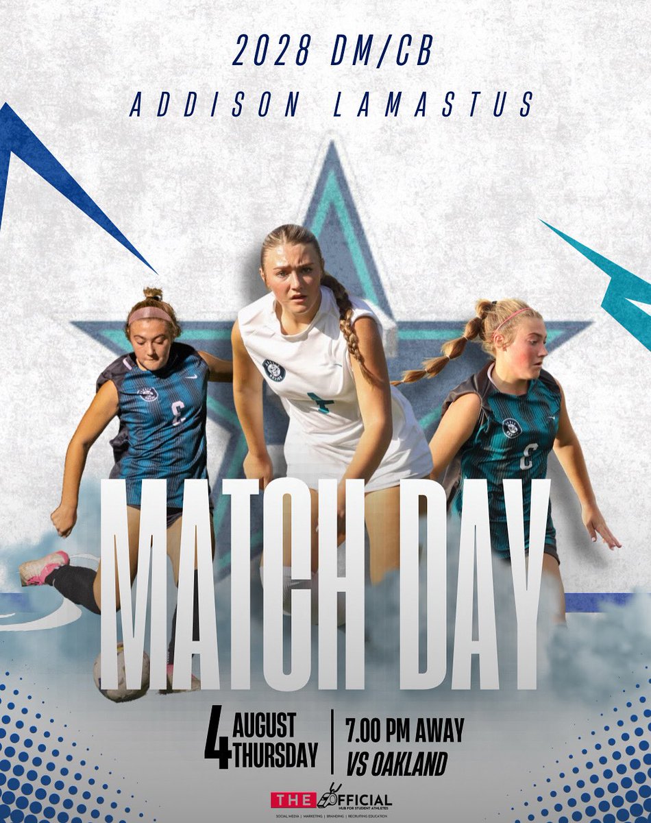 AddisonLamastus's tweet photo. ⚽️ Siegel vs Oakland • 7pm • Away
@SiegelSoccer @theofficial_hub @PrepSoccer @dnj_sports https://t.co/jwbnqC0BtO