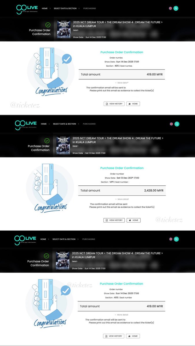 ticketez's tweet photo. secured all 20+ tickets inc multiple VIPs during membership sale!

⟢ #TDS4INKL https://t.co/QUq9r8nCjj