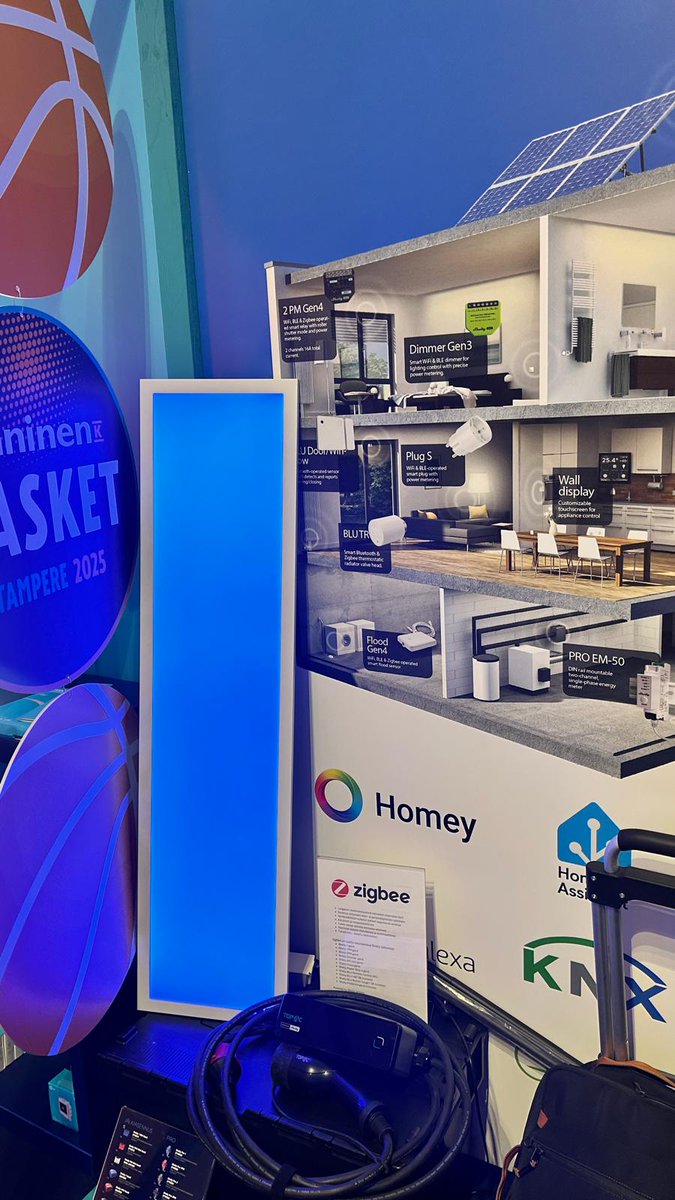shelly_IoT's tweet image. We had an amazing time at the Onninen Basket Expo in Finland! 🇫🇮 

Thanks to everyone who stopped by - it was a pleasure sharing how Shelly makes homes and businesses smarter &amp;amp; safer. Here’s to many more smart projects together! ✨

#Events #Nordics #ShellySmartHome