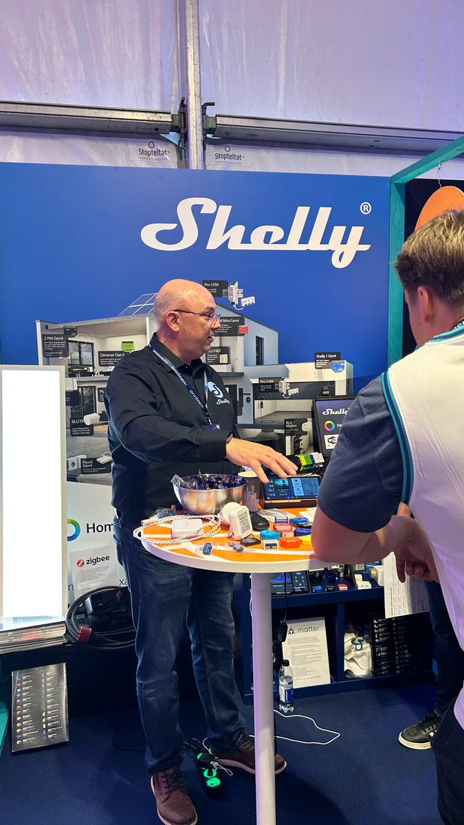 shelly_IoT's tweet image. We had an amazing time at the Onninen Basket Expo in Finland! 🇫🇮 

Thanks to everyone who stopped by - it was a pleasure sharing how Shelly makes homes and businesses smarter &amp;amp; safer. Here’s to many more smart projects together! ✨

#Events #Nordics #ShellySmartHome