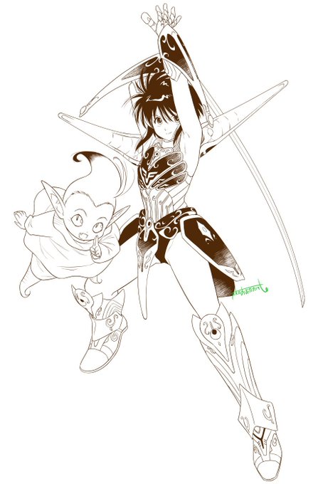 漫画版ロマンシア超好きラクガキ 