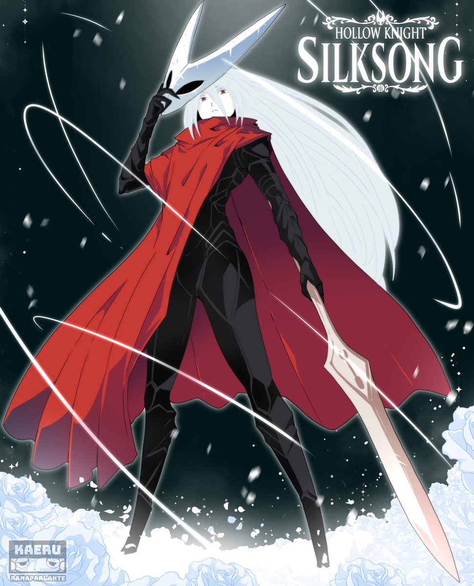 kaeruu_77's tweet photo. Git gud 🤍🪡
#hollowknight #hornet #Silksong #fanart https://t.co/LrXWUbvEDV