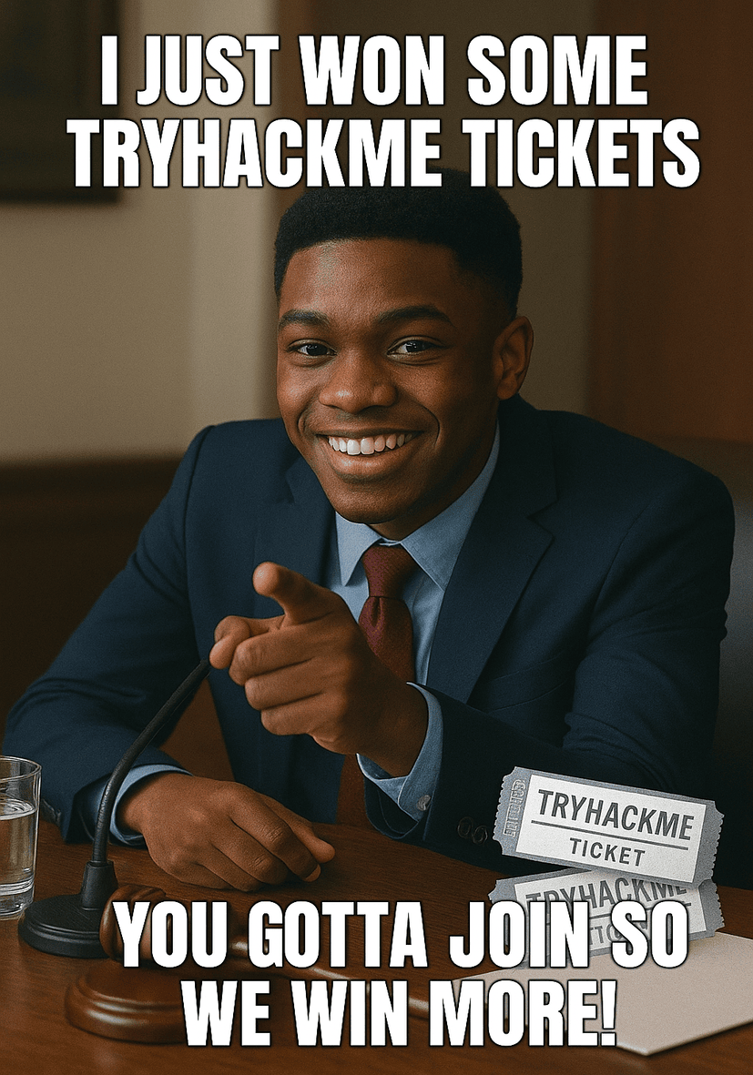707_Roi's tweet photo. Bronze and silver TryHackMe tickets on the table ๐๏ธ
Hack2Win keeps delivering ๐ฅ
Join the squad and stack more ๐
๐ https://t.co/RFx18G397s
๐ https://t.co/9Bbts0TbzU
#TryHackMe #Hack2Win #CyberSecurity https://t.co/KusOhTISXx