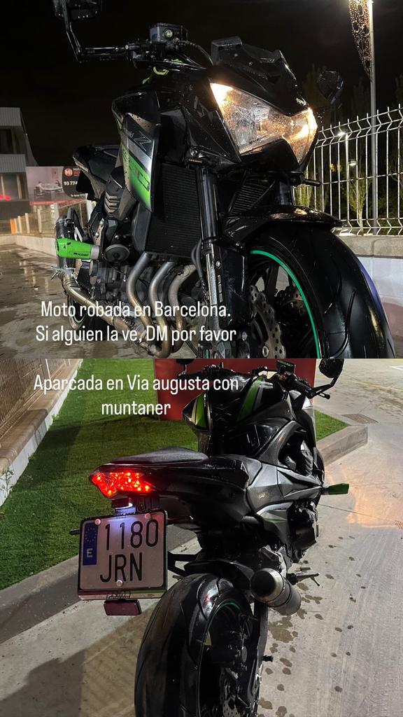 SOS!! SOS!! A un colega li han robat la moto mentre estave currant, si podeu compartir i estar a la guait s'agraeix!! 

Moltes merces! 🖤