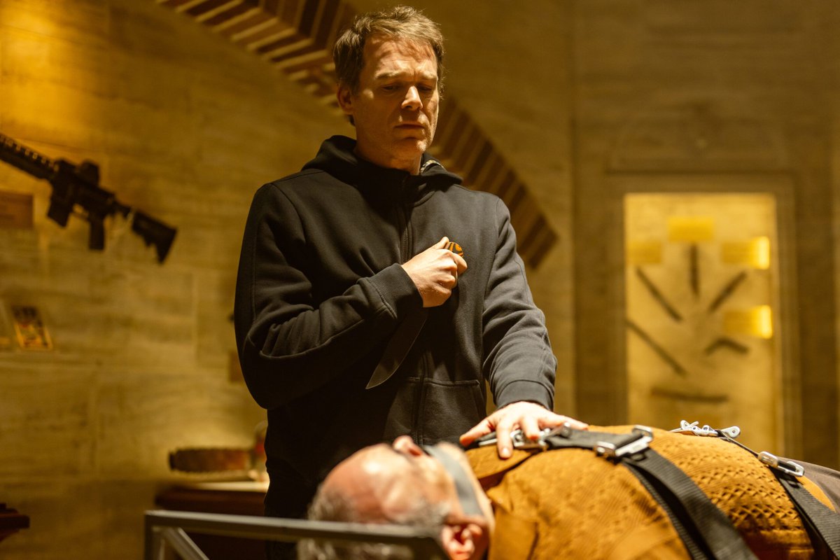 Dexter: Resurrection Season 1 Episode 9, “Touched By An Ángel” holds a mirror up to the audience to remind us that Dexter’s “work” life has consequences. #DexterResurrection eulaliemagazine.com/2025/08/dexter…