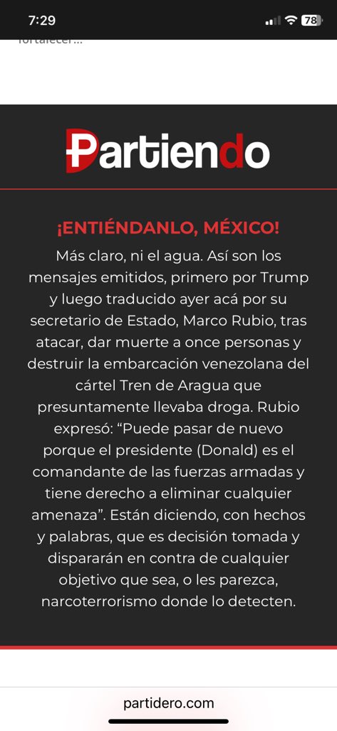 Partidero tweet media