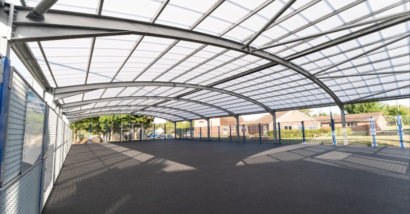 Hampton Vale Primary Academy now features a covered sports area, offering shelter and inspiring students to enjoy their favourite sports, whatever the weather🌦️.

Find out more: bit.ly/4n2FJb1
