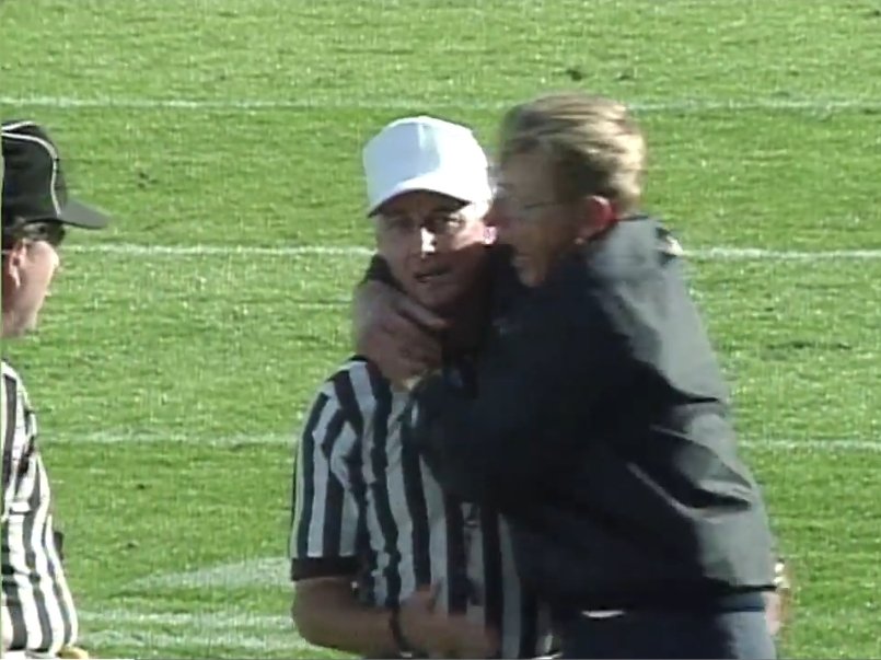 If you were able to watch Lou Holtz coach, that makes YOU 🫵 the luckiest person alive. 

Some of us didn't get that pleasure.

Go Irish 🔔☘️