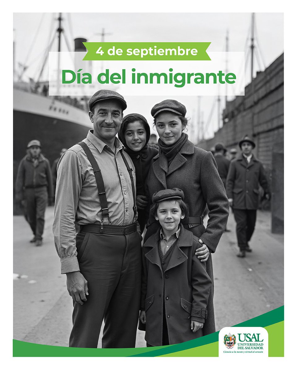 Un día como hoy, se decretó el Día del Inmigrante en la República Argentina. 

Fecha para reflexionar sobre la historia del país y cómo, los distintos aportes migratorios, contribuyeron a enriquecer nuestra cultura.

#calendario #historia #comunidad #universidad #USAL