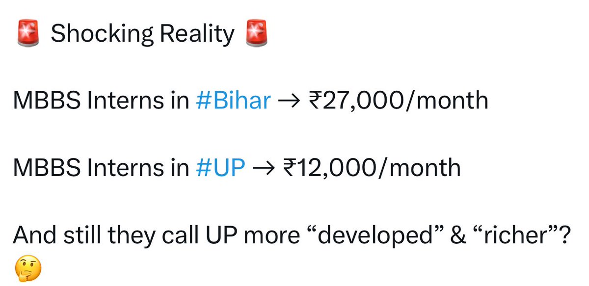 medicopenia_155's tweet photo. #uttarpradeshInterns
#StipendHike @Amitvyas11123 @DFlex007 @DMA_India15 @Indian__doctor @JdaRaipur @ShubhSoalnki https://t.co/RFd3RD4i2K