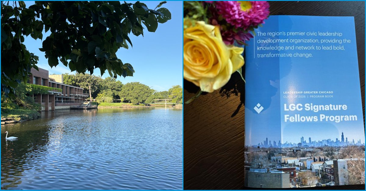 The LGC Class of 2026 is arriving for the first session of their Opening Retreat of the Signature Fellows Program. With the city as a classroom, they will be immersed in major socioeconomic issues facing the Greater Chicago Region over the next 10 months. #LeadGreat