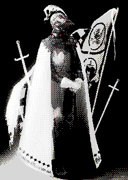 messing around with dithering on my art. might be able to make a dedicated piece for it in the future cause i kinda fw it.

anyways, here's a knight