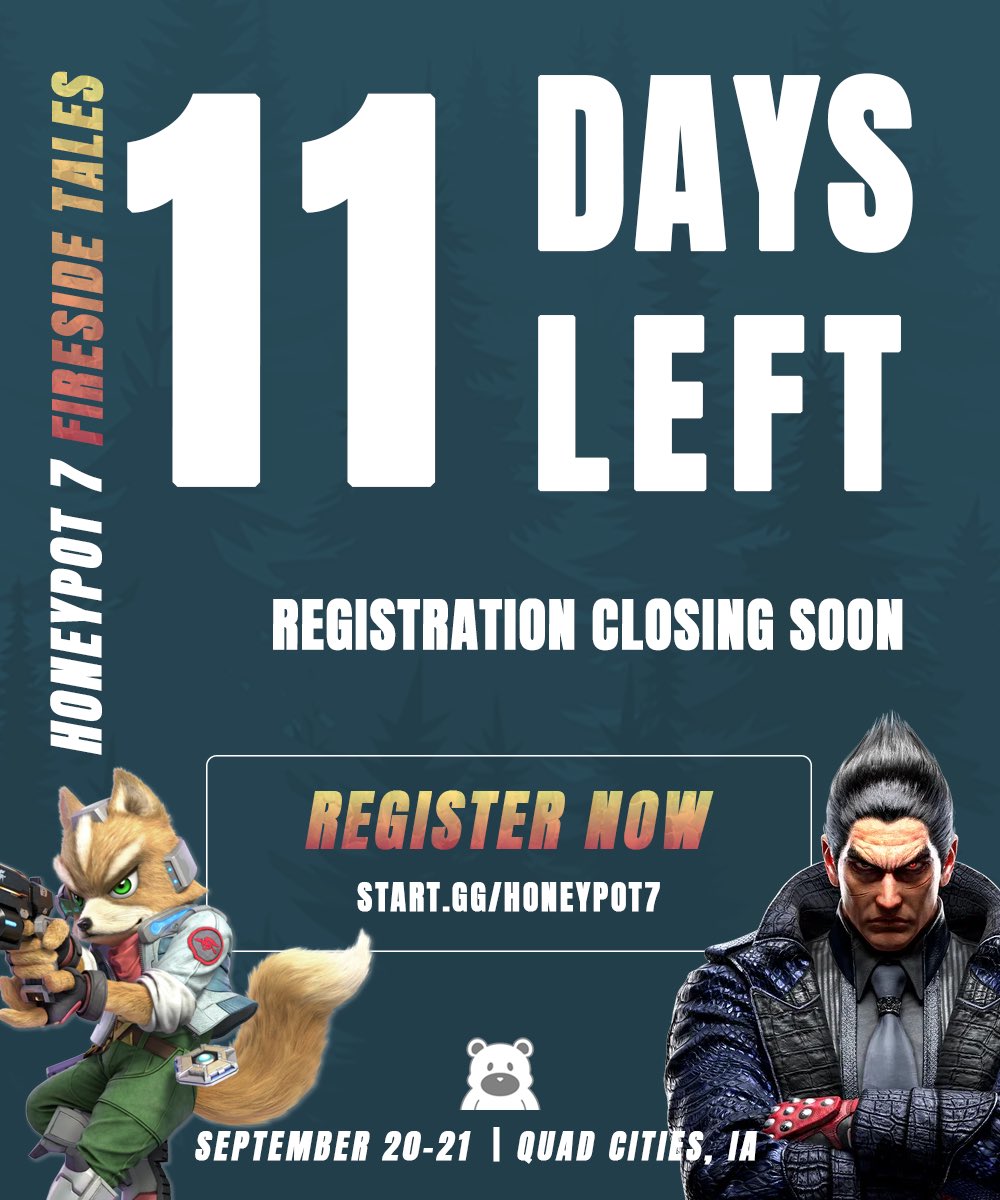 HONEYPOT COUNTDOWN
11 Days left to register

Don't miss out and sign up below 👇🏻
