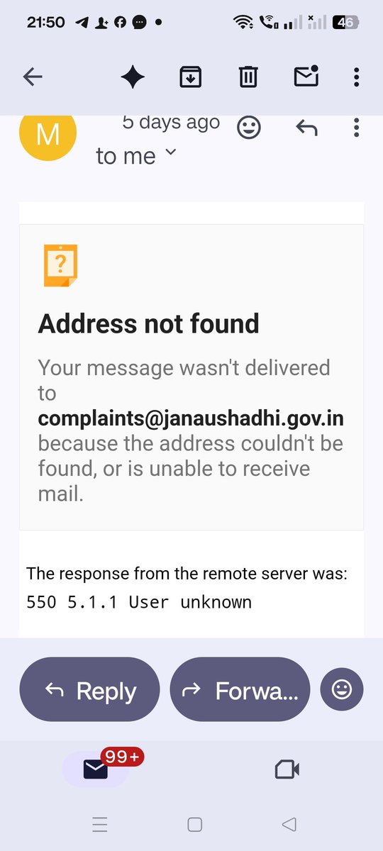 hmkrishna's tweet photo. @JanAushadhi @PMOIndia  The email address on PMJanaushadhi strips is not working. https://t.co/Ihfg67rKi8