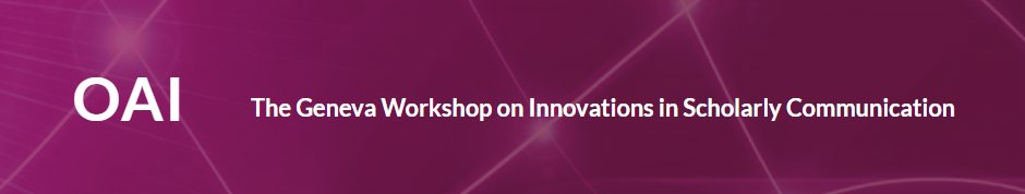 🌍 Join 688+ participants from 65 countries at #OAI14 – Open Science in a Changing World!

🗓️ 10–14 Nov 2025 | 💻 Online &amp; Free

Register Now 👇
🔗 oai.events/oai14/