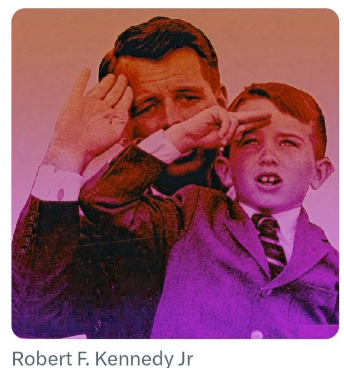 His Dad would be so proud.