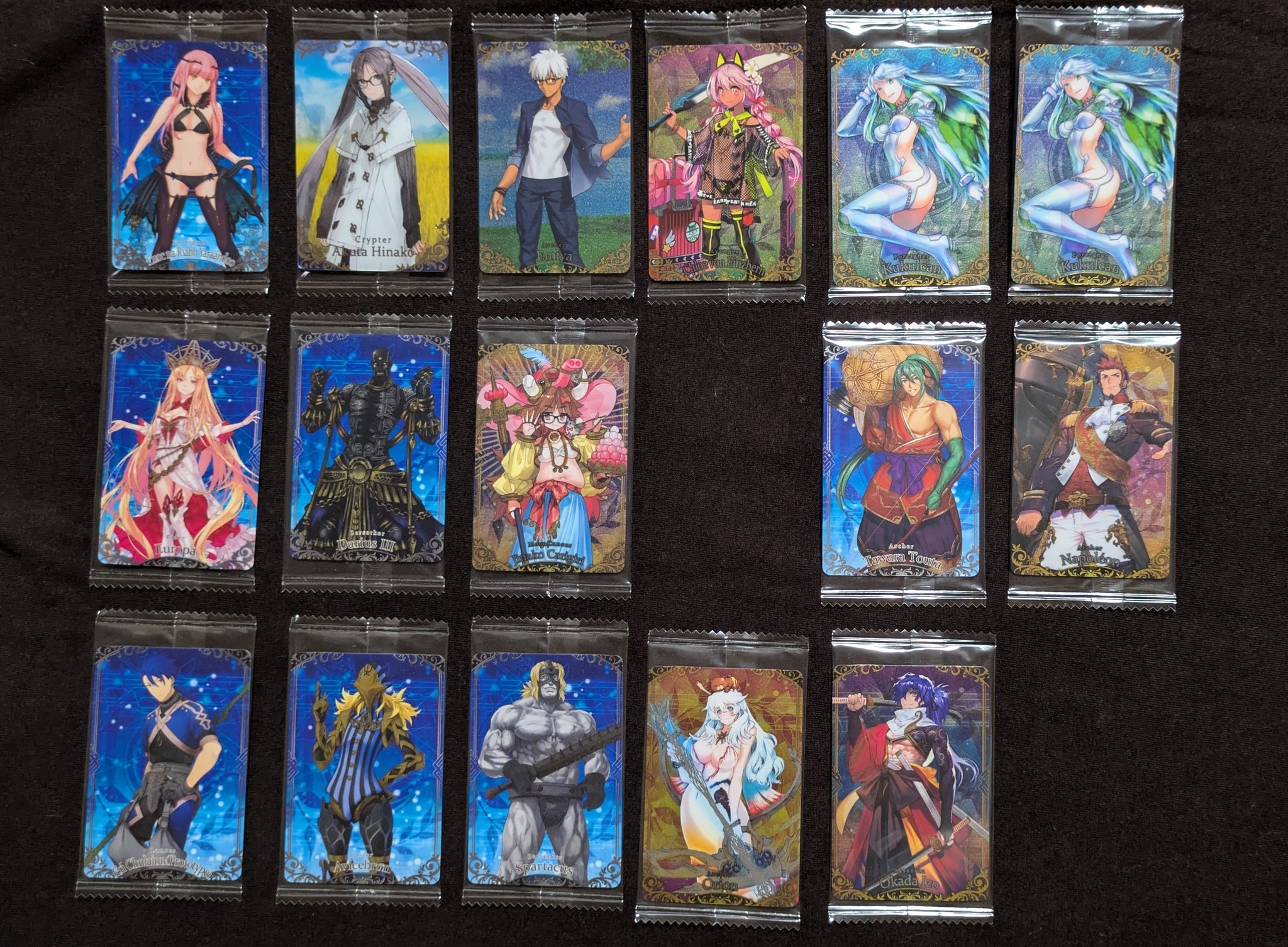 FGOウエハース　未開封　まとめ売り　バラ売り可 FGOウエハース 未開封 まとめ売り バラ売り可 fgo ウエハース 未