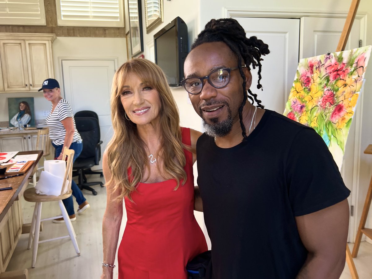 GLASKEWII's tweet photo. Had an amazing time collaborating on an amazing shoot for the American Heart Association working alongside my great friend and mentor photographer, Michael Higgins, working with legendary actress Jane Seymour in Malibu. https://t.co/dxE7QRH9S3
