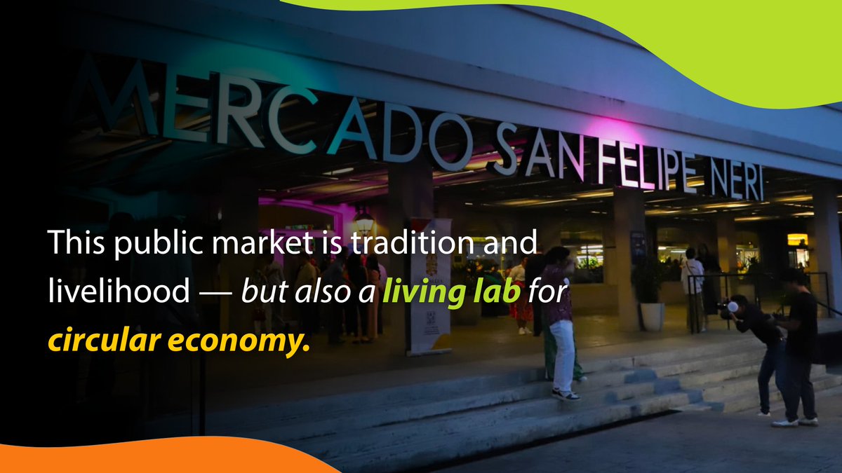 UNDPAccLabs's tweet photo. 1/The San Felipe Neri Market in Panama City generates 2.5 tons of waste daily — most of it organic, most of it recoverable♻️ But this isn’t just about waste. It’s about how a market can become a lab for #CircularEconomy solutions.
#NextPractices https://t.co/MuseomX0zh