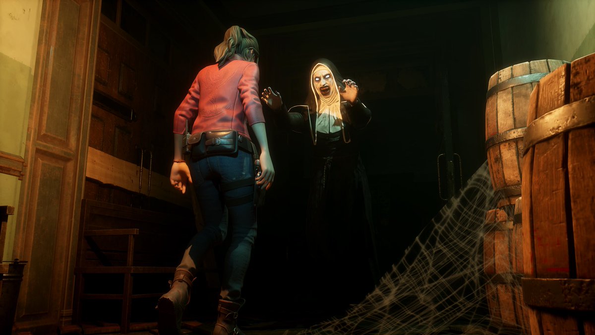 filesclaire's tweet photo. she fights zombies... and spirits too! 

[admin will be watching #theconjuringlastrites in a few hours] https://t.co/eOncx6ycMl