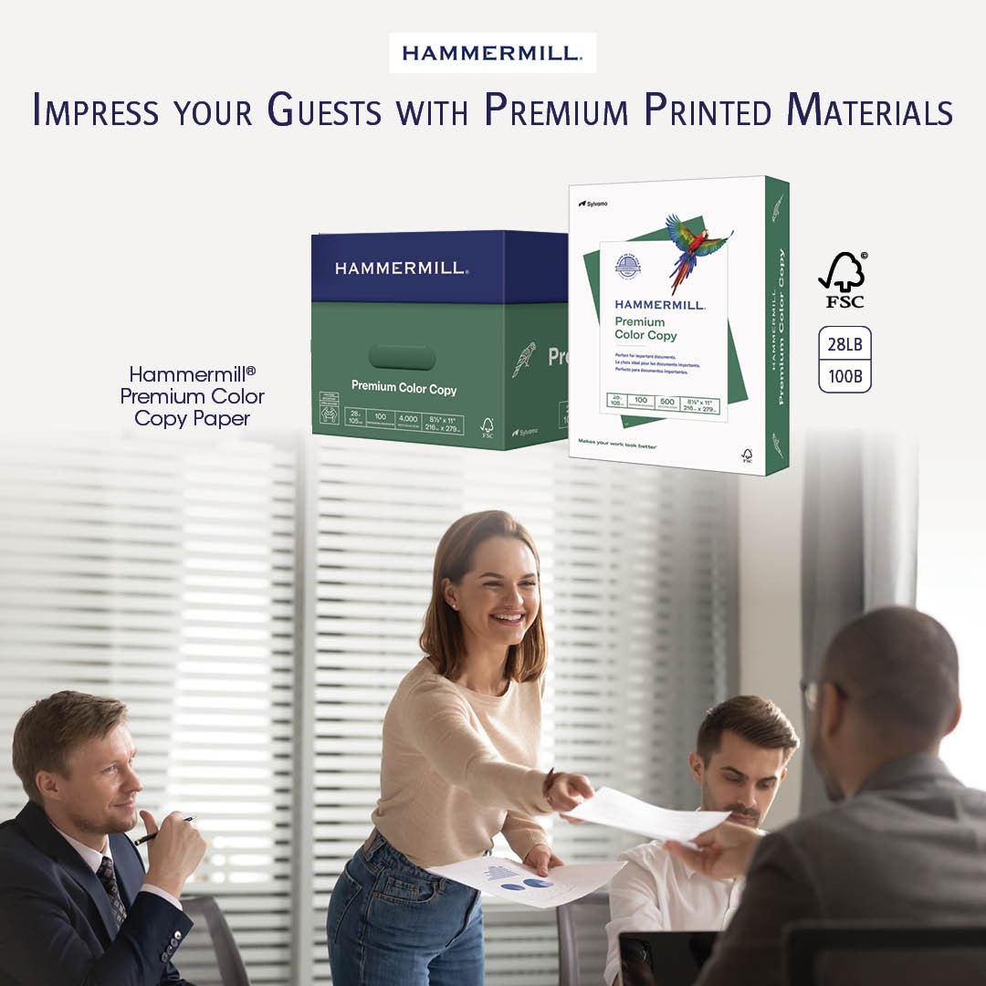 imperialofficep's tweet image. Want to WOW on paper? Step up your print game with Hammermill Premium Color Copy - perfect for bold presentations, proposals or anything you want to pop. Look sharp, print sharper. zurl.co/B8OOd  #PresentationReady #HammermillPaper
