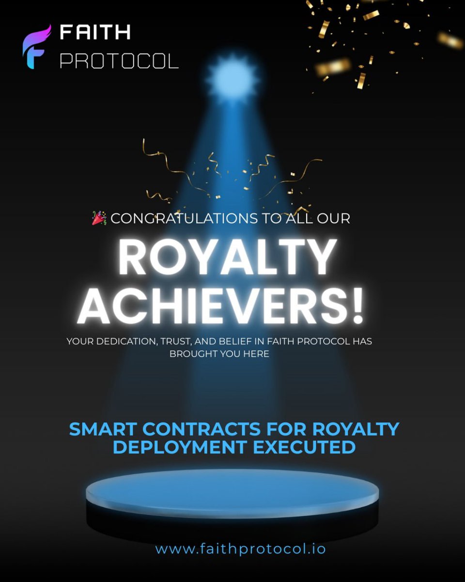 Heema544495's tweet image. 🎉 Congratulations to All Our Royalty Achievers!

📷“Every Month Grow with Faith”  📷

Faithprotocol.io

Thank you for being the pillars of this ecosystem.

  #FaithProtocol #RoyaltyAchievers #SmartContractDrop #Web3 #Community