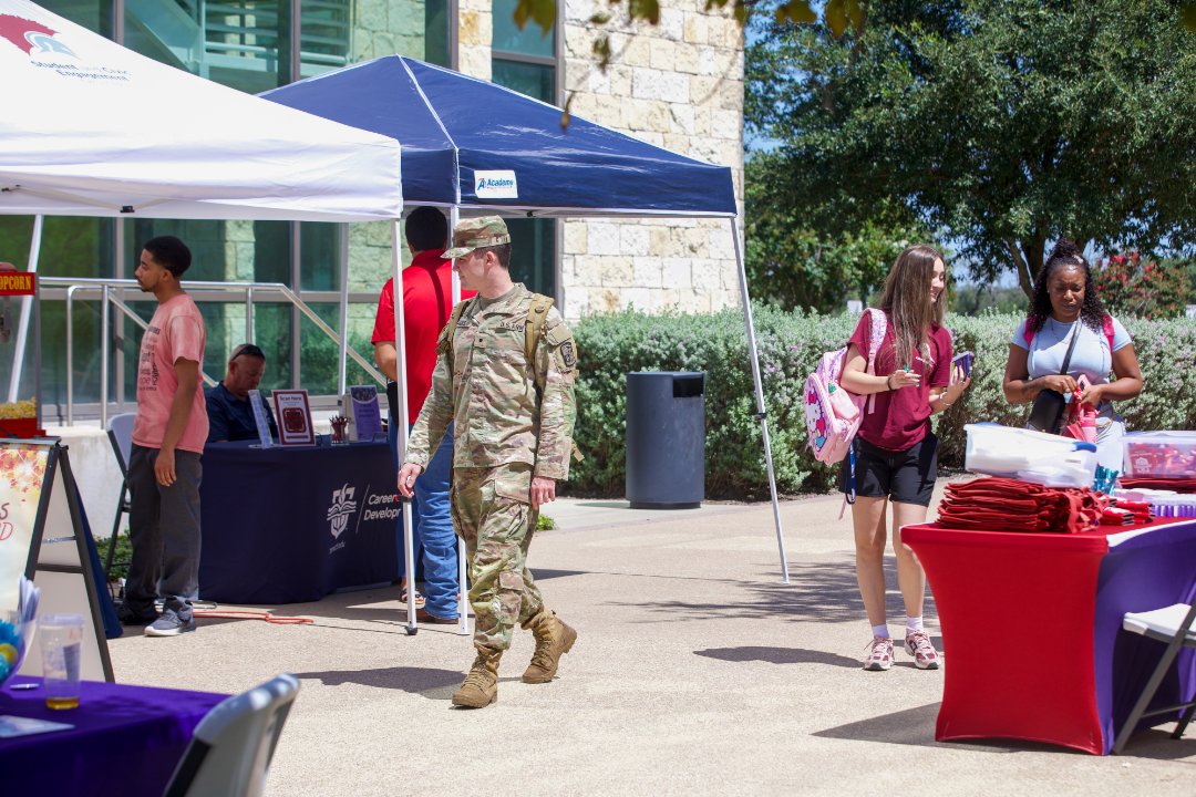 Huge shoutout to everyone who stopped by our Student Organization and Resource Fair!🙌

Students had the chance to discover organizations and explore campus resources.😁

Missed it? Visit our Warrior Connect page to stay up to date on campus life! tamuct.presence.io

#TAMUCT