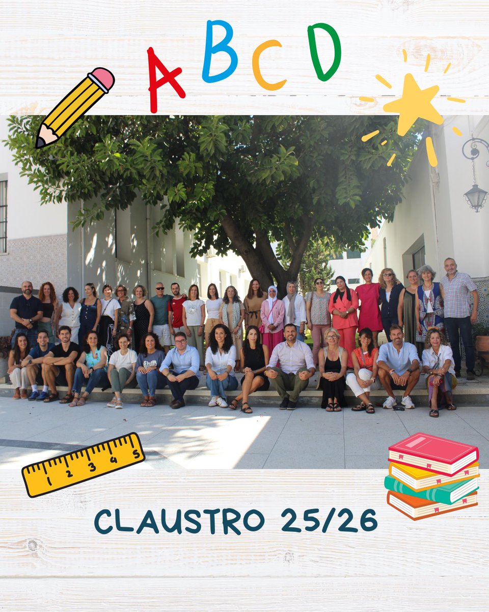 Con ilusión por empezar el nuevo curso 2025/26.

<a href="/ConsejeriaEduc1/">Consejería Educación Marruecos</a> <a href="/ampatangerRyC/">AMPA Colegio Ramón y Cajal - Tánger</a>  #iniciodecurso #megustamicole