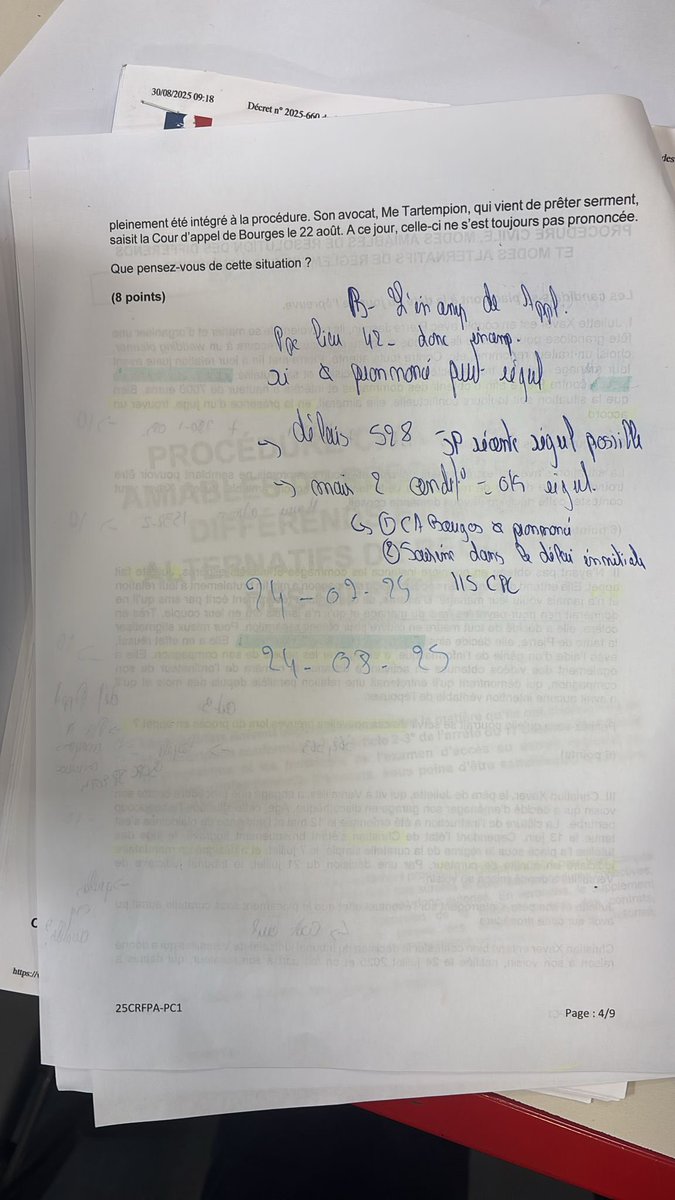 #crfpa #crfpa25 La procédure civile