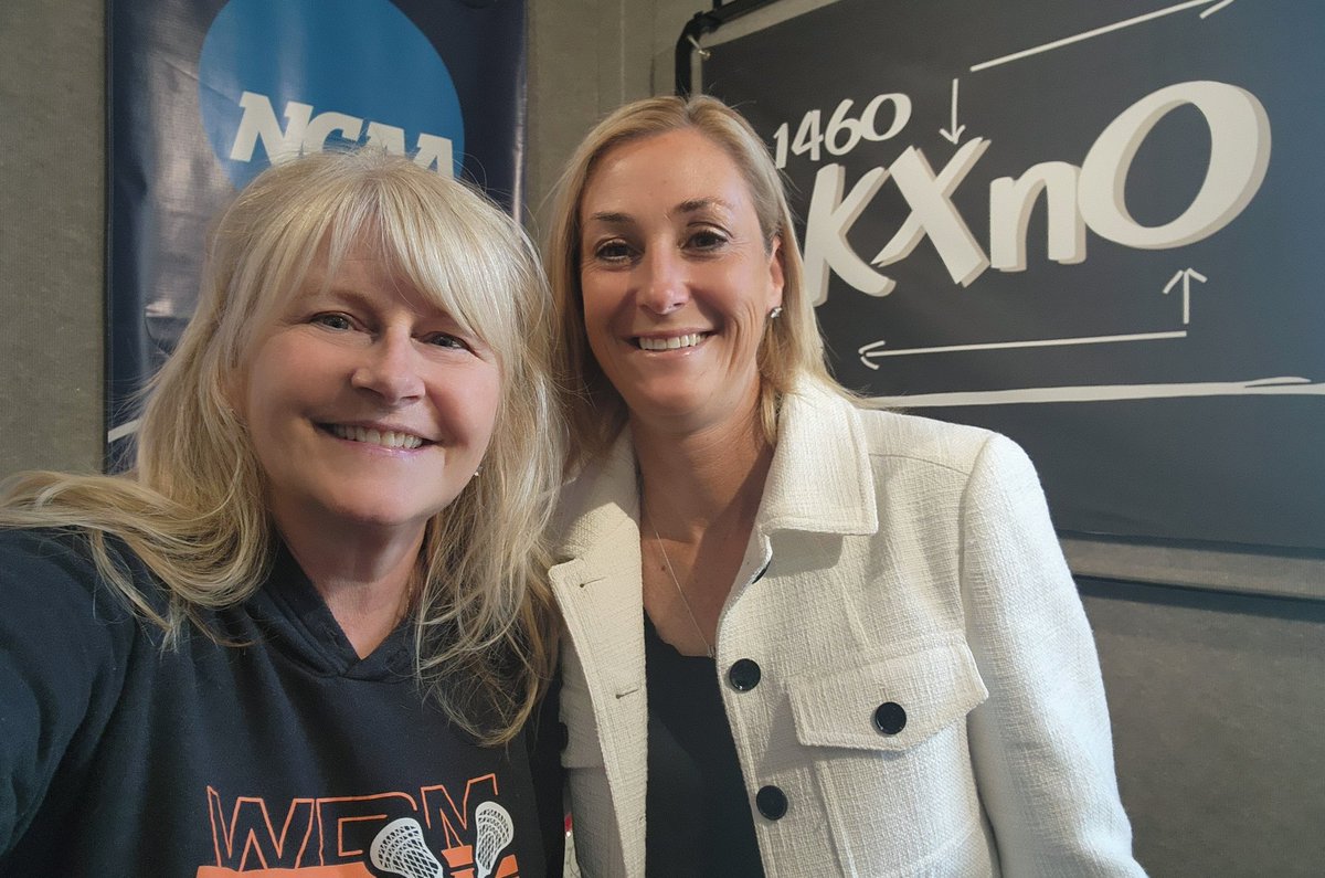 HeatherRadio's tweet image. It was great meeting and talking sports with @bgoetz12 on the @KXnO1stQuarter @alec_busse @made_in_tyland #CyHawkWeek