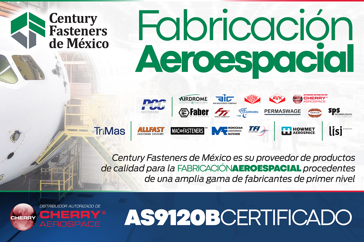Century Fasteners de Mexico: Fabricacion Aeroespacial …

centuryfasteners.com/company-info/m…

#AS9120B #aerospace #quality #CenturyFasteners