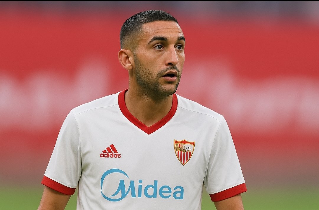 diario_men40607's tweet image. 🚨ÚLTIMA HORA🚨 

‼️Principio de acuerdo entre Hakim Ziyech y el #SevillaFC.

🤝🏻Ambas partes cierran un acuerdo por una temporada, con opción a otra en función del rendimiento del futbolista.

⌛Todo queda a la espera de lo que suceda con Álvaro Fernández.