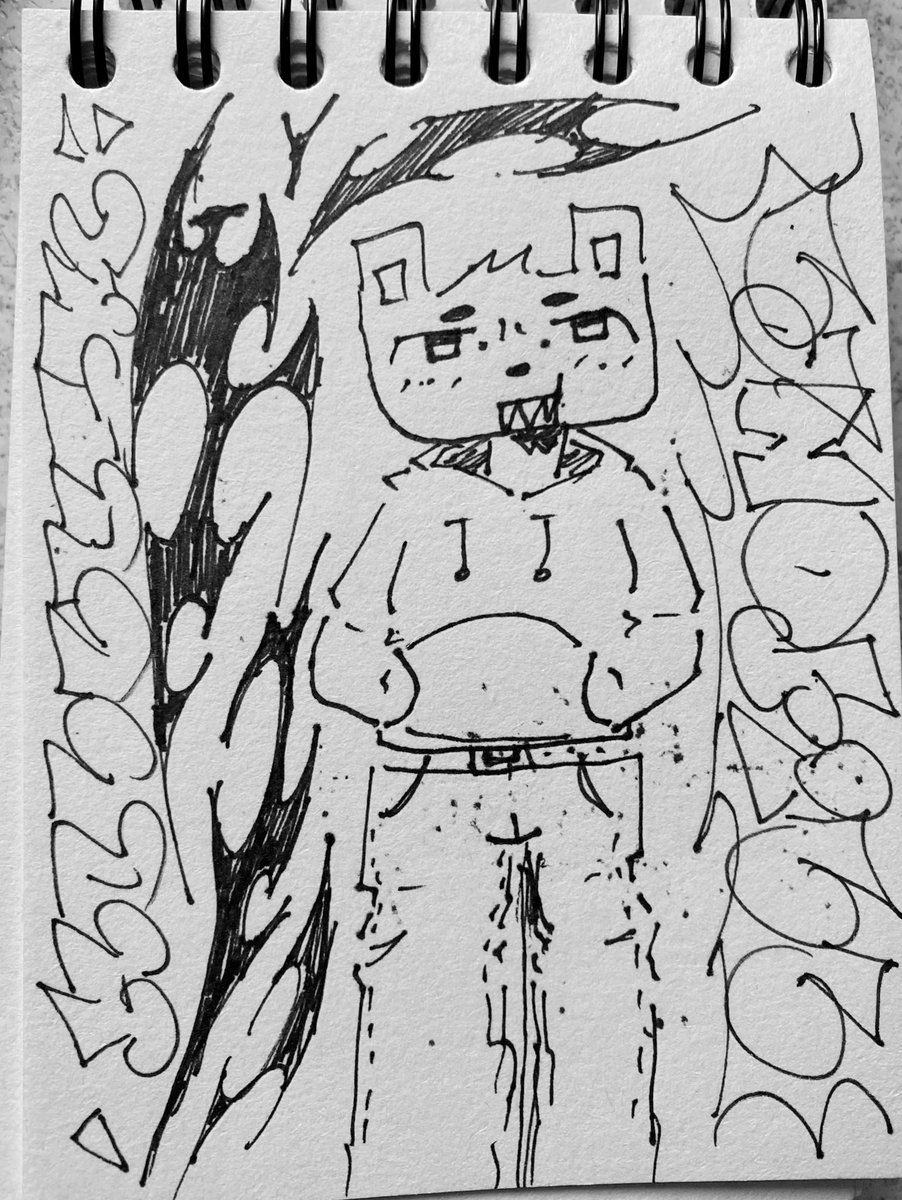 Bus ride doodle
