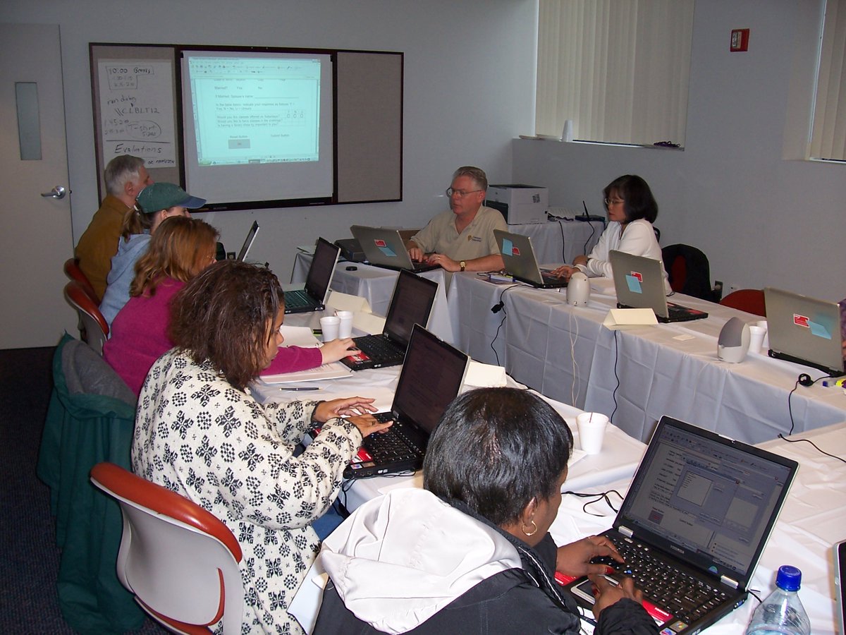 We’ve seen accessibility enhance and grow in incredible ways over the past 125 years.  This photo shows a past Accessible Docs Class. Now, we host Assistive Technology Training, where we teach consumers how to use software and tools that increase access and independence.